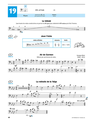 Écouter Lire et Jouer Volume 1 - Trombone - DE HASKE - Partition